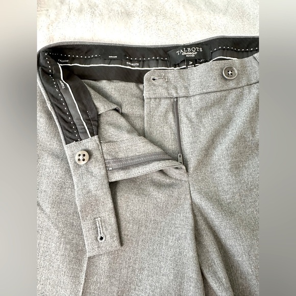 Talbots Petite Women’s Gray Trousers Size 2P - Picture 3 of 10